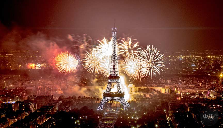 Новий рік Париж